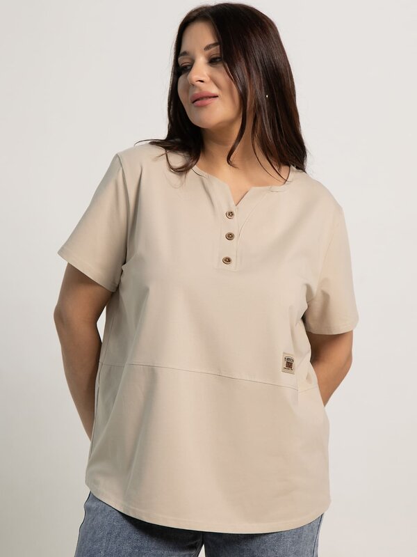 LT Collection Блуза 595285 Б15690-18М Бежевый