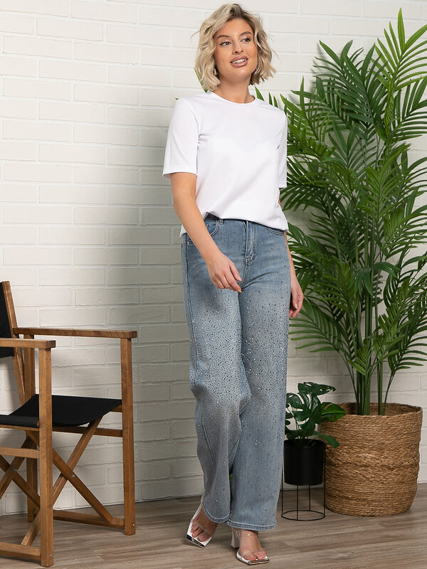 LT Collection Джинсы 595288 Б15765-7М Голубой