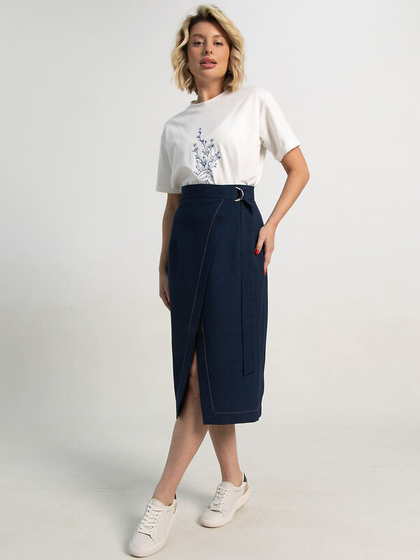 LT Collection Юбка 595379 Ю14206-19М Синий