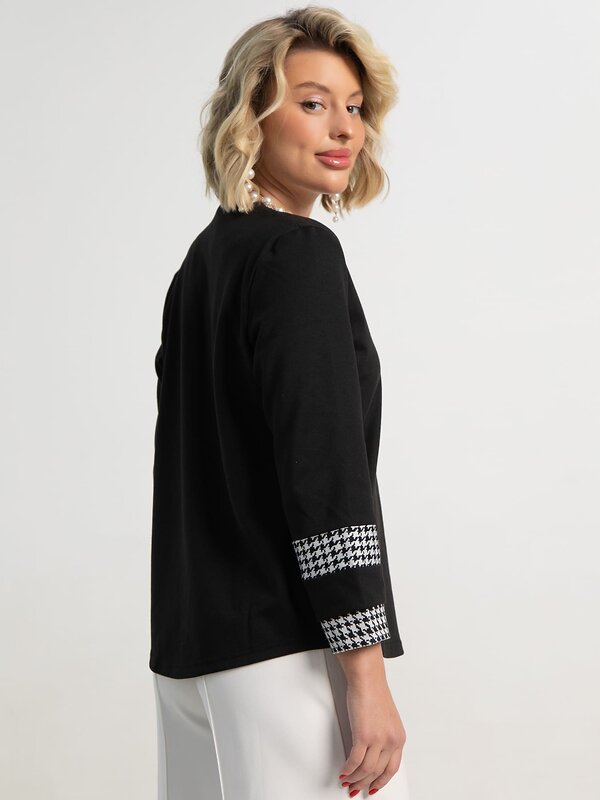 LT Collection Блуза 595382 Б15082-3М Черный