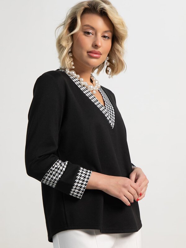 LT Collection Блуза 595382 Б15082-3М Черный