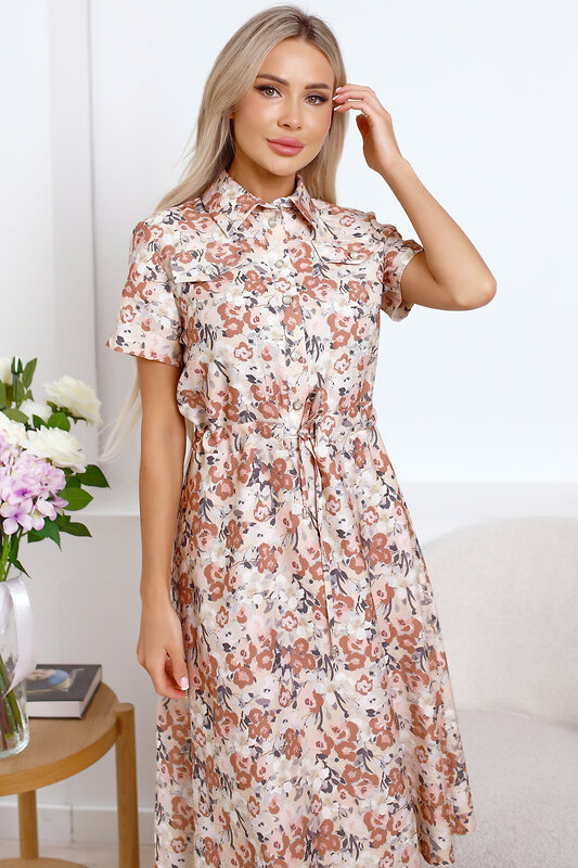 LT Collection Платье 595383 П15498-45М Оранжевый