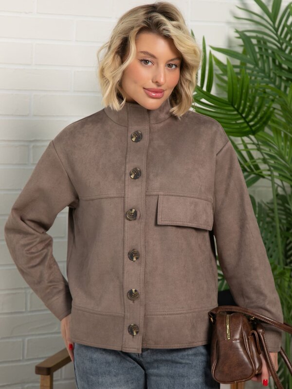 LT Collection Бомбер 595385 Б15521-2М Коричневый