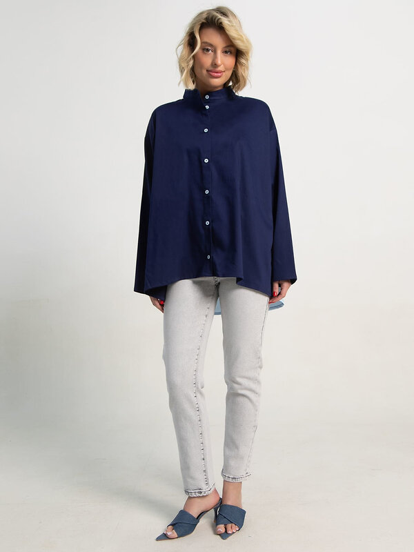 LT Collection Блуза 595399 Б15696-39М Синий