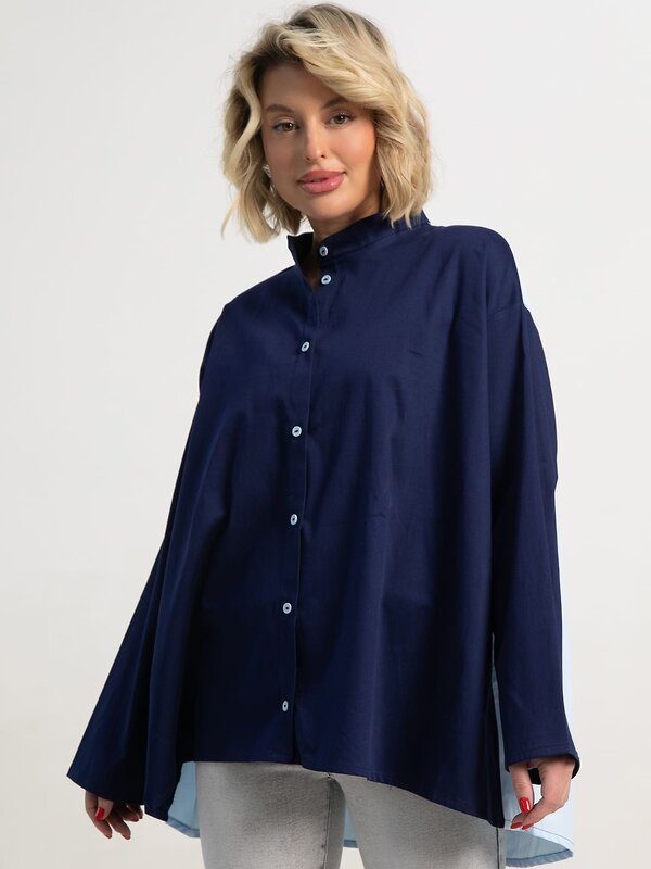 LT Collection Блуза 595399 Б15696-39М Синий