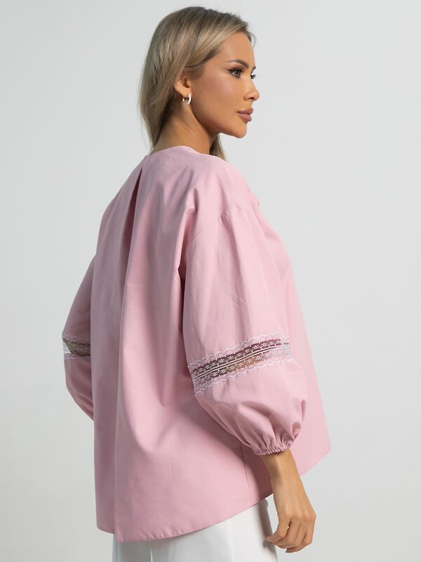 LT Collection Блуза 595406 Б15761-39М Розовый
