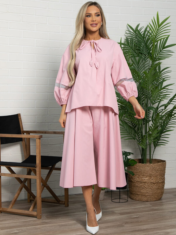 LT Collection Блуза 595406 Б15761-39М Розовый