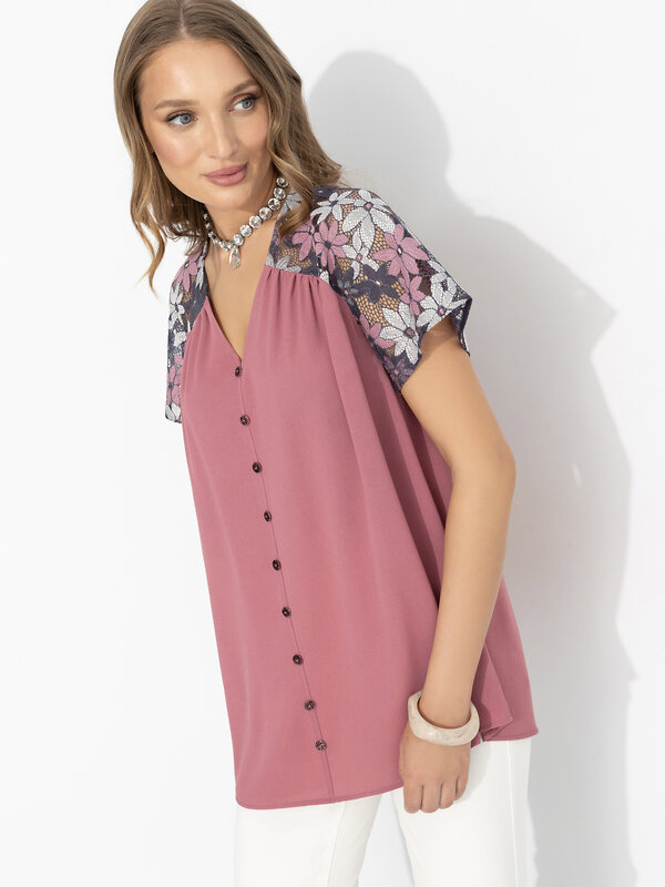 CHARUTTI Блуза 595407 12944 Розовый