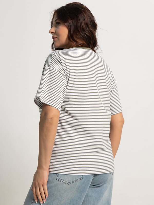 LT Collection Блуза 595425 Б15853-20М Оливковый