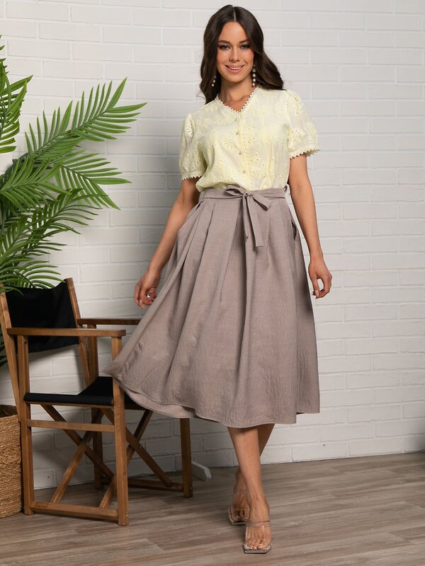 LT Collection Юбка 595434 Ю15931-3М Бежевый