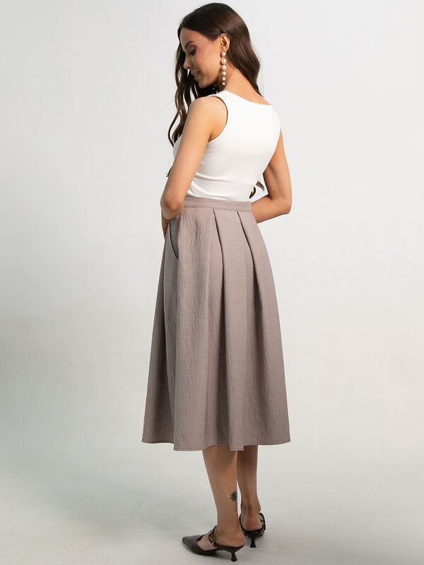 LT Collection Юбка 595434 Ю15931-3М Бежевый