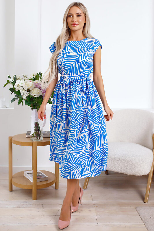 LT Collection Платье 595446 П15887-45М Голубой