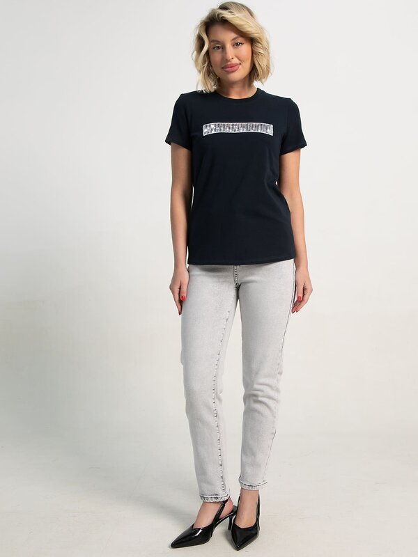 LT Collection Футболка 595449 Б15868-50М Темно-синий