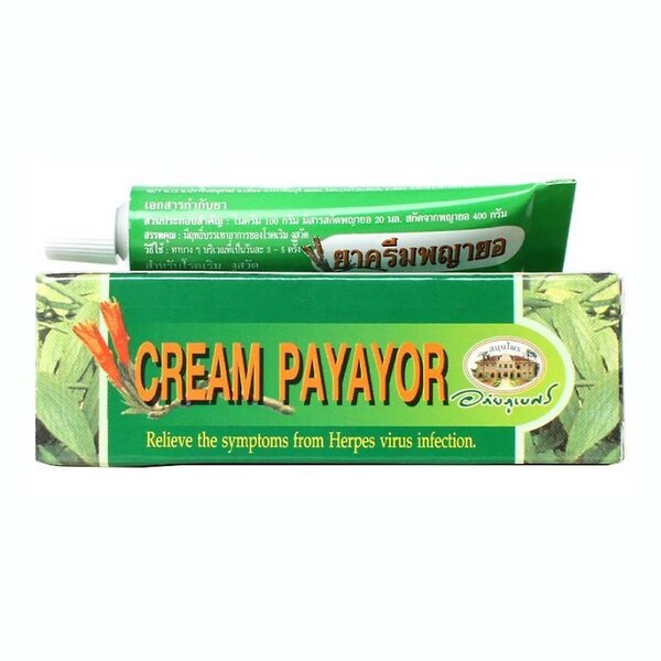 Abhaibhubejhr Бактерицидный крем от герпеса и аллергии / Cream Payayor, 10 г 595506 22048 