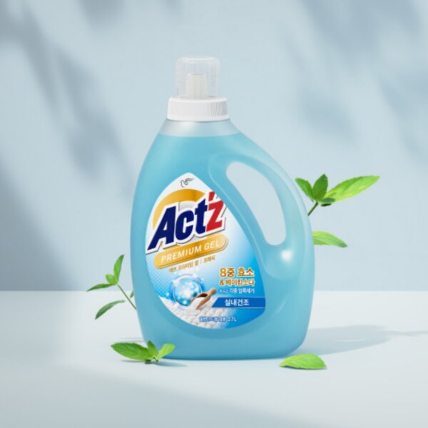 PIGEON Концентрированный гель для стирки с ароматом мяты / Act'z Premium Fresh, 2700 мл 595568 20759 
