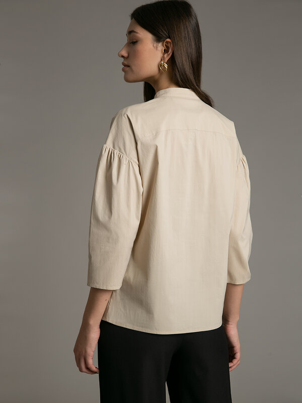 Emka Fashion Блузка 94596 B2504/mavli бежевый