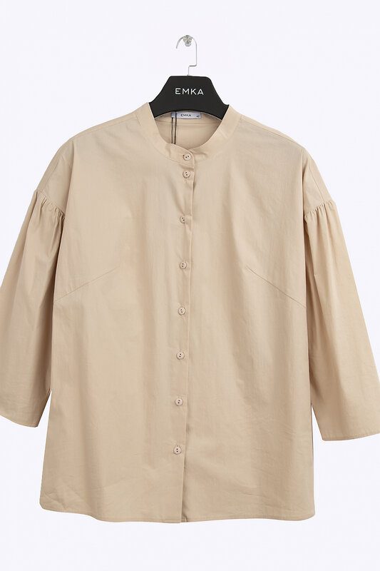Emka Fashion Блузка 94596 B2504/mavli бежевый
