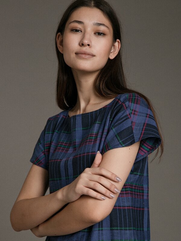 Emka Fashion Платье 94597 PL631/minute синий