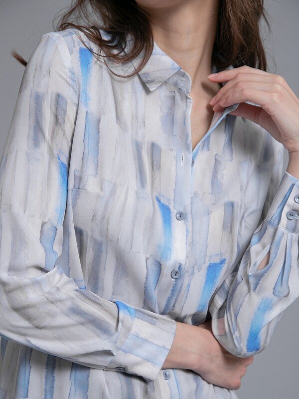 Emka Fashion Блузка 94610 B2412/coin Серый