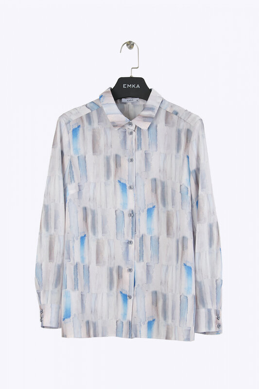 Emka Fashion Блузка 94610 B2412/coin Серый