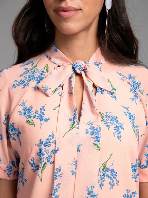 Emka Fashion Блузка 94611 B2396/veiland розовый