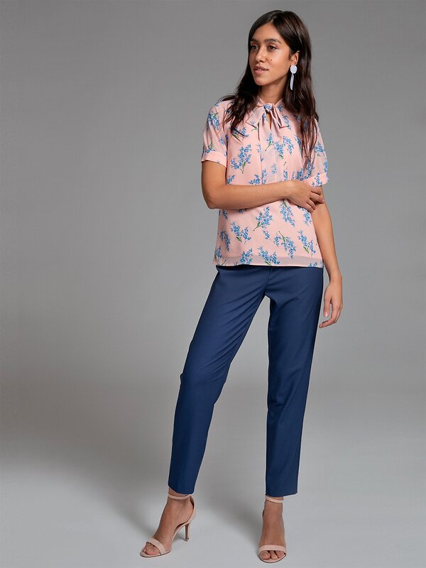Emka Fashion Блузка 94611 B2396/veiland розовый