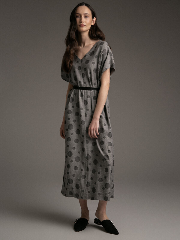 Emka Fashion Платье 94619 PL1021/belfast Серый