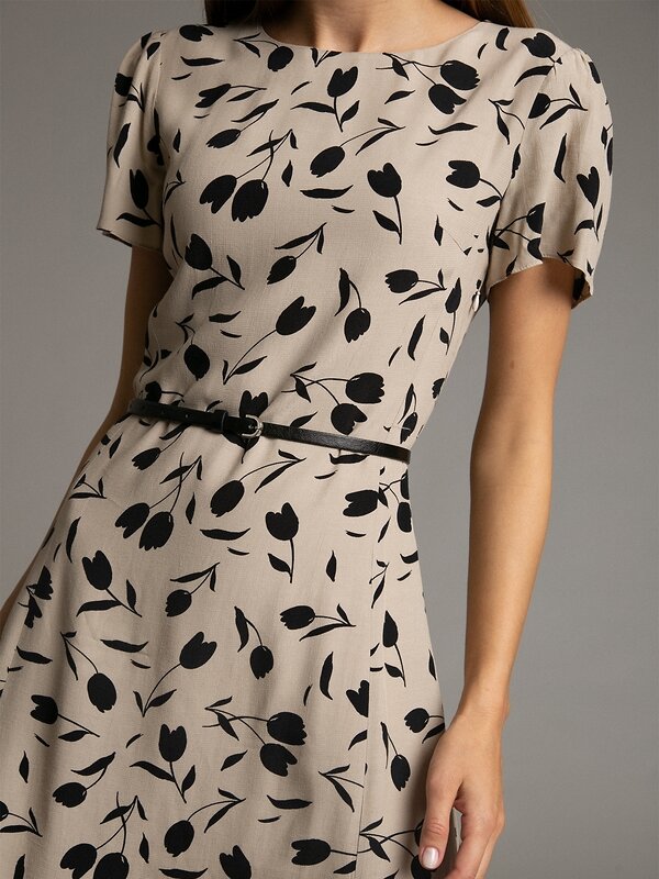 Emka Fashion Платье 94624 PL1039/malta бежевый