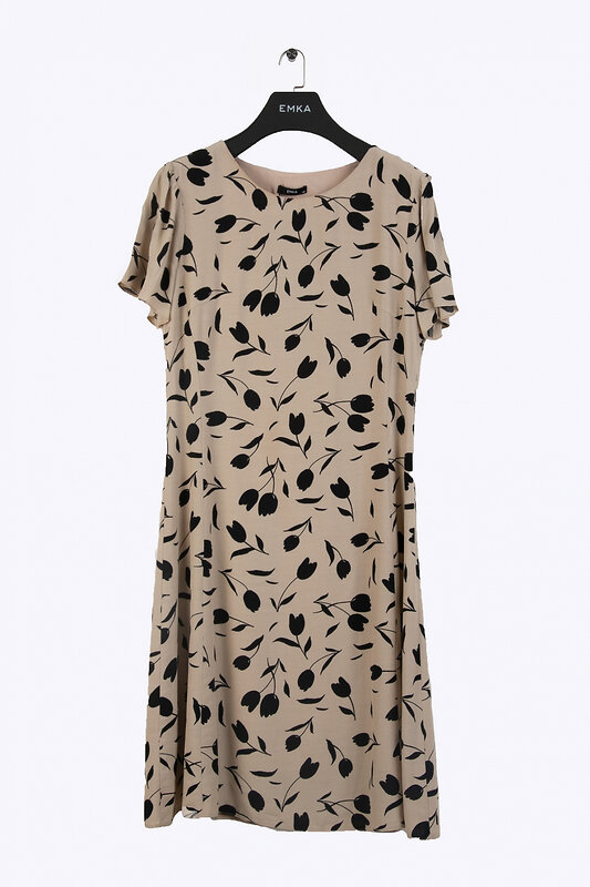 Emka Fashion Платье 94624 PL1039/malta бежевый