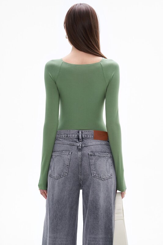 TOPTOP Боди 596077 TT.022.13418.510.02704 Хаки