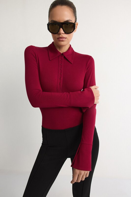 TOPTOP Боди 596080 TT.022.17925.330 Бордовый