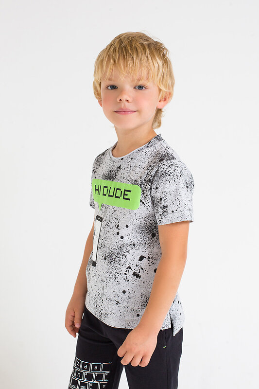 CROCKID Футболка 94754 КР 300885 светло-серый5