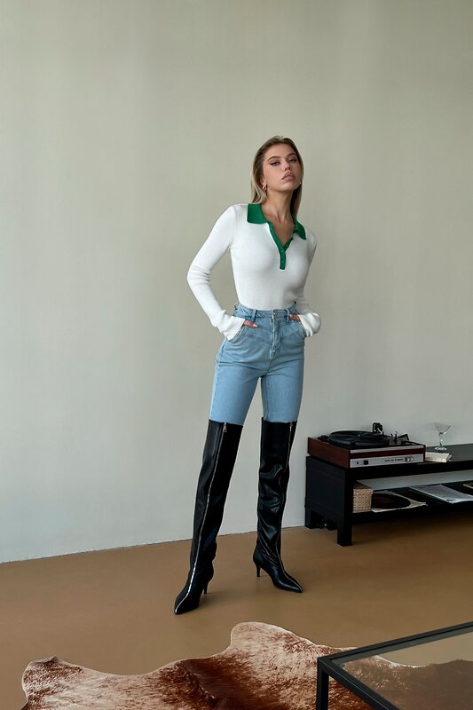 TOPTOP STUDIO Джинсы 596229 TTS.036.10130.600 Голубой