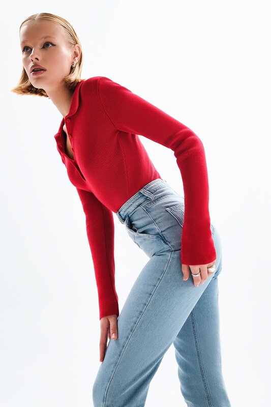 TOPTOP STUDIO Джинсы 596229 TTS.036.10130.600 Голубой