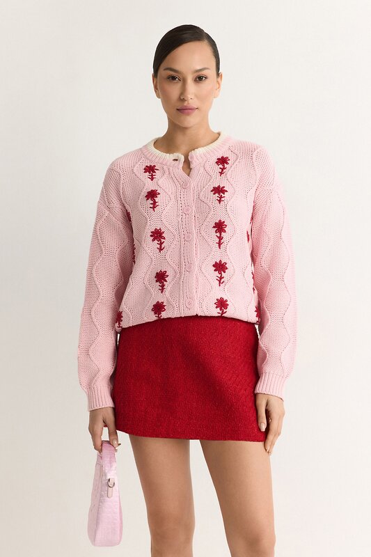 TOPTOP Кардиган 596332 TT.051.18842.301 Розовый