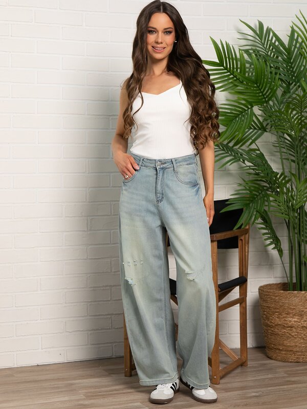LT Collection Джинсы 596461 Б15766-7М Голубой