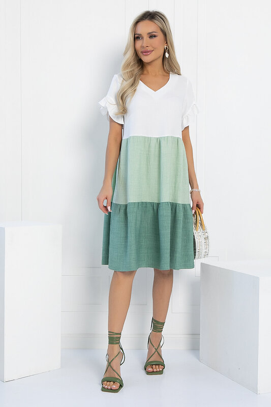 LT Collection Платье 596473 П15791-12М Зеленый