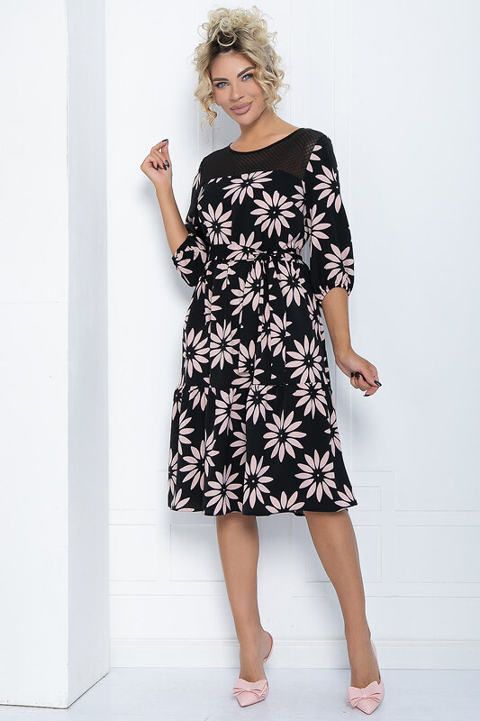 LT Collection Платье 596474 П15794-12М Черный