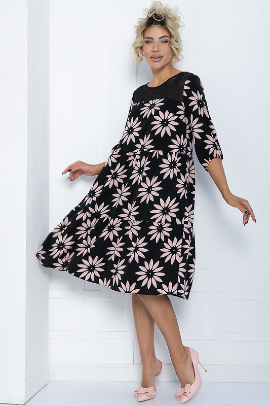 LT Collection Платье 596474 П15794-12М Черный