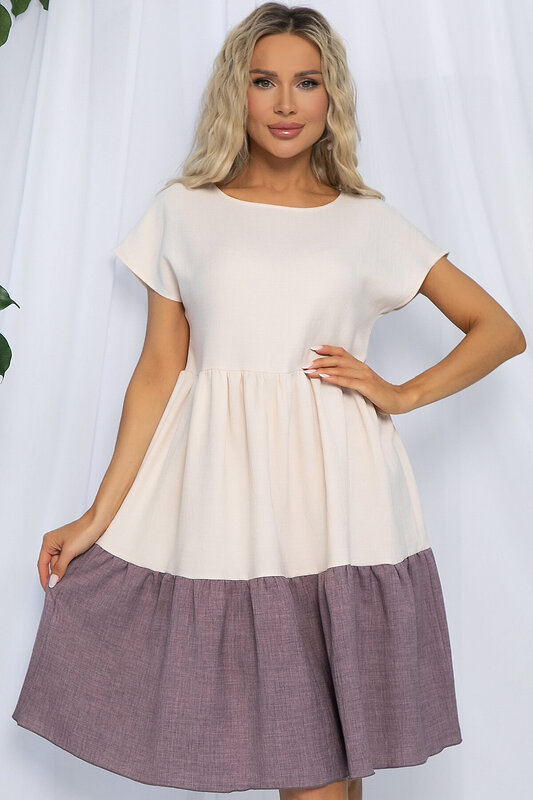 LT Collection Платье 596479 П15799-12М Бежевый