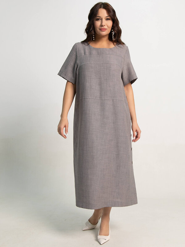 LT Collection Платье 596499 П15883-8М Серый