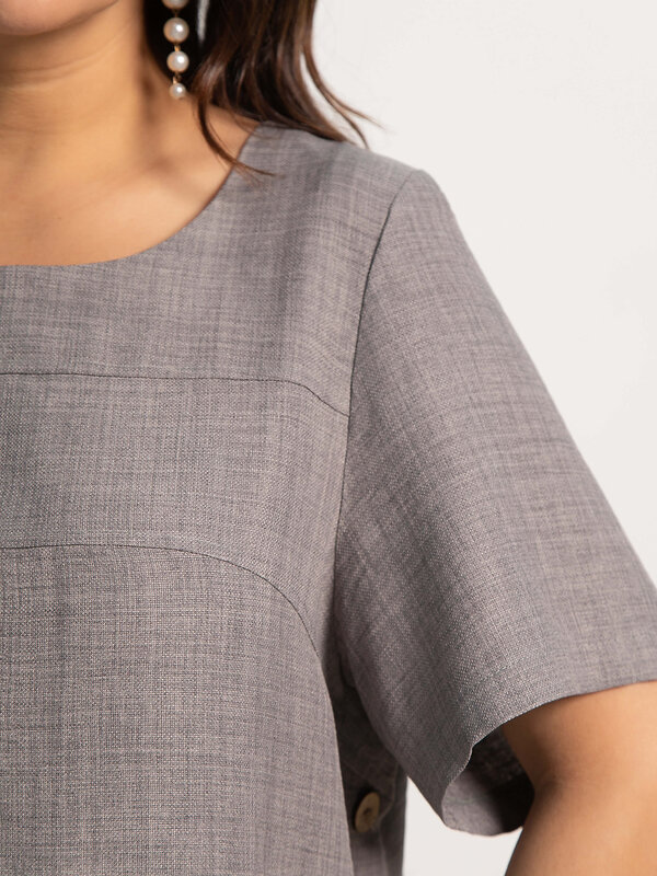 LT Collection Платье 596499 П15883-8М Серый