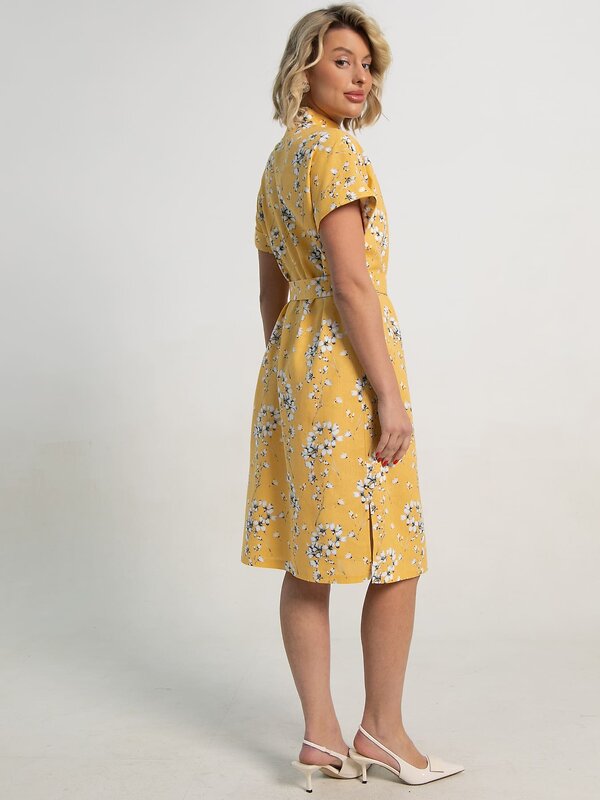 LT Collection Платье 596502 П15990-41М Горчица