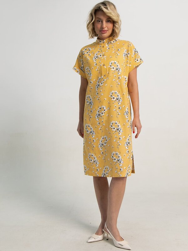 LT Collection Платье 596502 П15990-41М Горчица