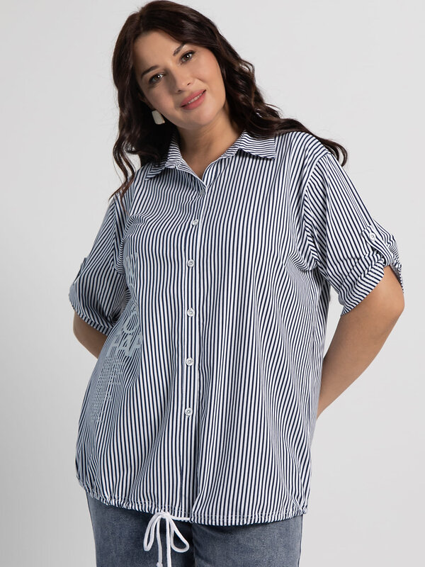 LT Collection Блуза 596519 Б15950-4М Синий
