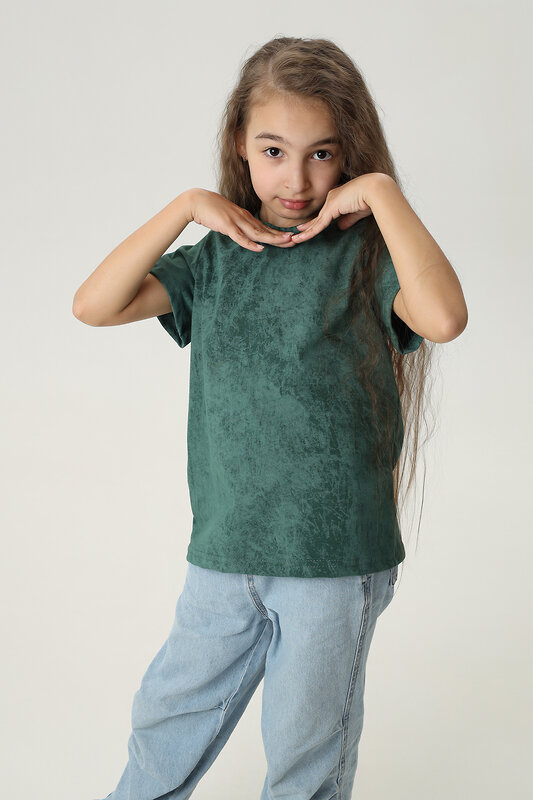 Натали Футболка 596521 7511 изумруд винтаж