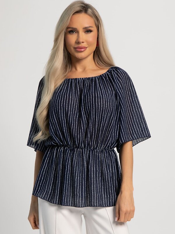 LT Collection Блуза 596523 Б15941-47М Синий
