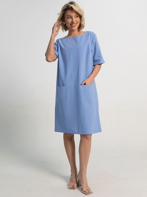 LT Collection Платье 596530 П15932-13М Голубой