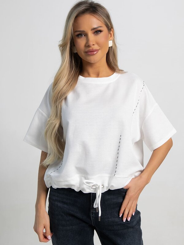 LT Collection Блуза 596537 Б15975-7М Белый