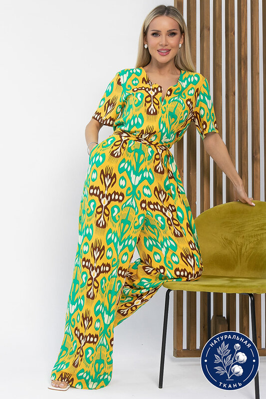 LT Collection Комбинезон 596540 К15903-7М Желтый